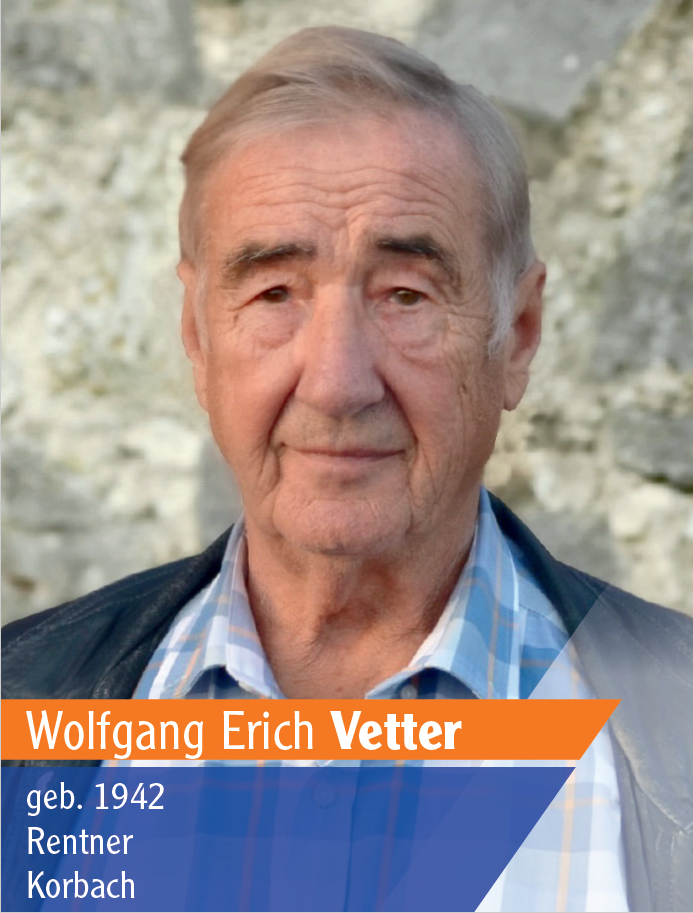 Platz 16 Wolfgang Erich Vetter